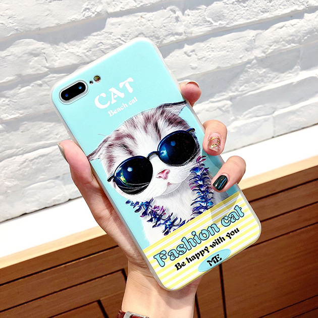 เคสนิ่มลายแมวน่ารัก สำหรับ iPhone